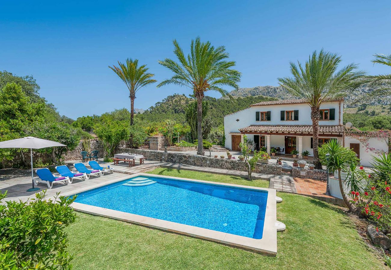 Villa en Cala San Vicente - CLAVET. Agradable villa junto a la Cala San Vicente