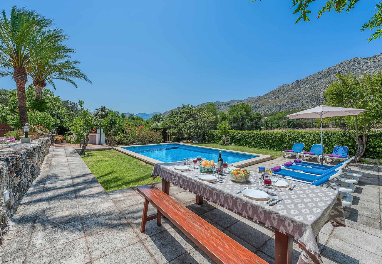 Villa en Cala San Vicente - CLAVET. Agradable villa junto a la Cala San Vicente