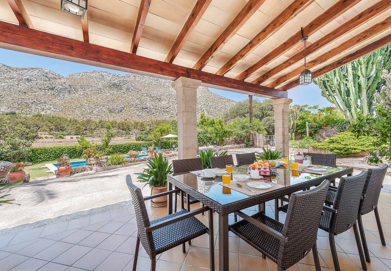 Villa en Cala San Vicente - CLAVET. Agradable villa junto a la Cala San Vicente