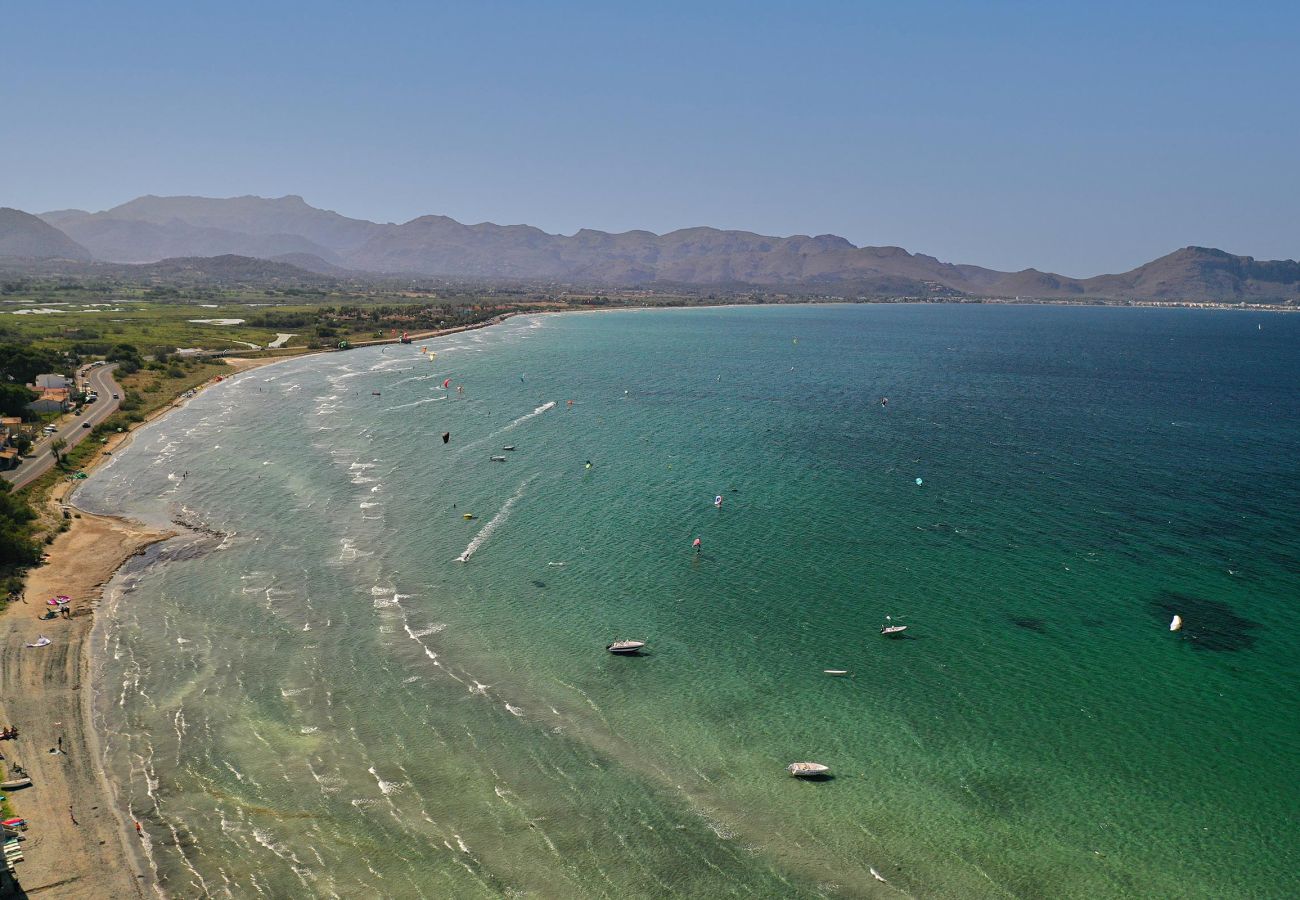 Villa en Alcúdia - AMOROS. Bonita villa con vistas al mar