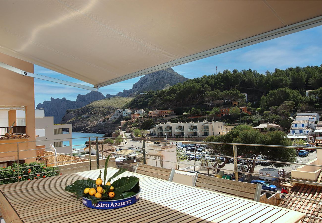 Apartamento en Cala Sant Vicenç - NURIA. Bonito apartamento con vistas para dos personas 