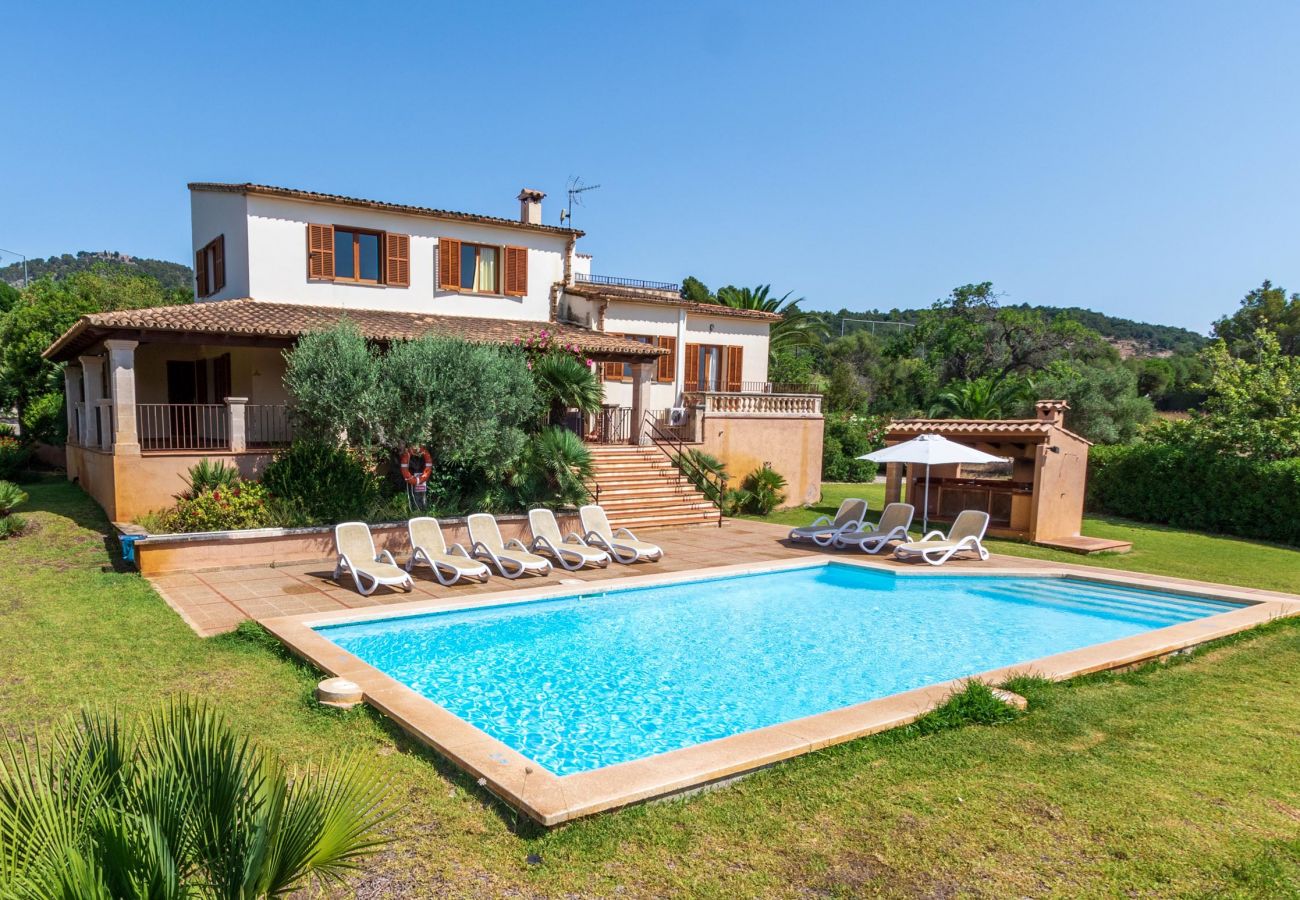 Villa in Pollensa - HOSTALET. Spaciousness and nature near the golf course