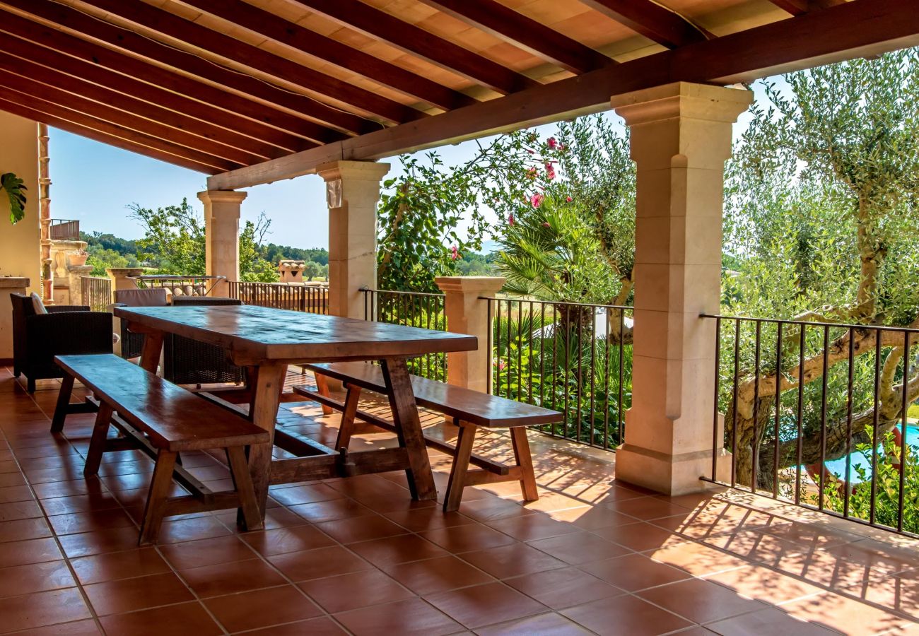 Villa in Pollensa - HOSTALET. Spaciousness and nature near the golf course