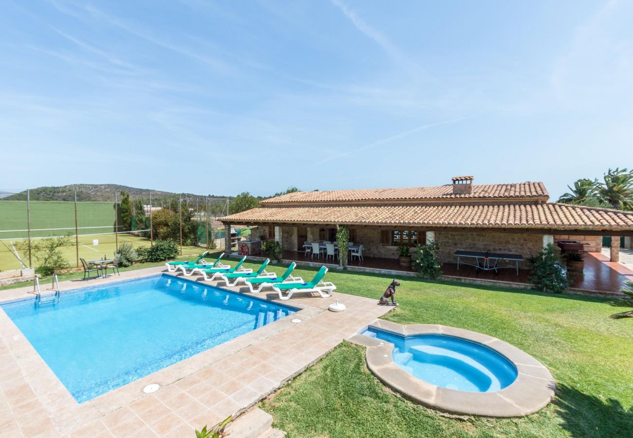 Villa in Puerto Pollensa - Antonia, nice villa with tennis cours near Port Pollensa. 