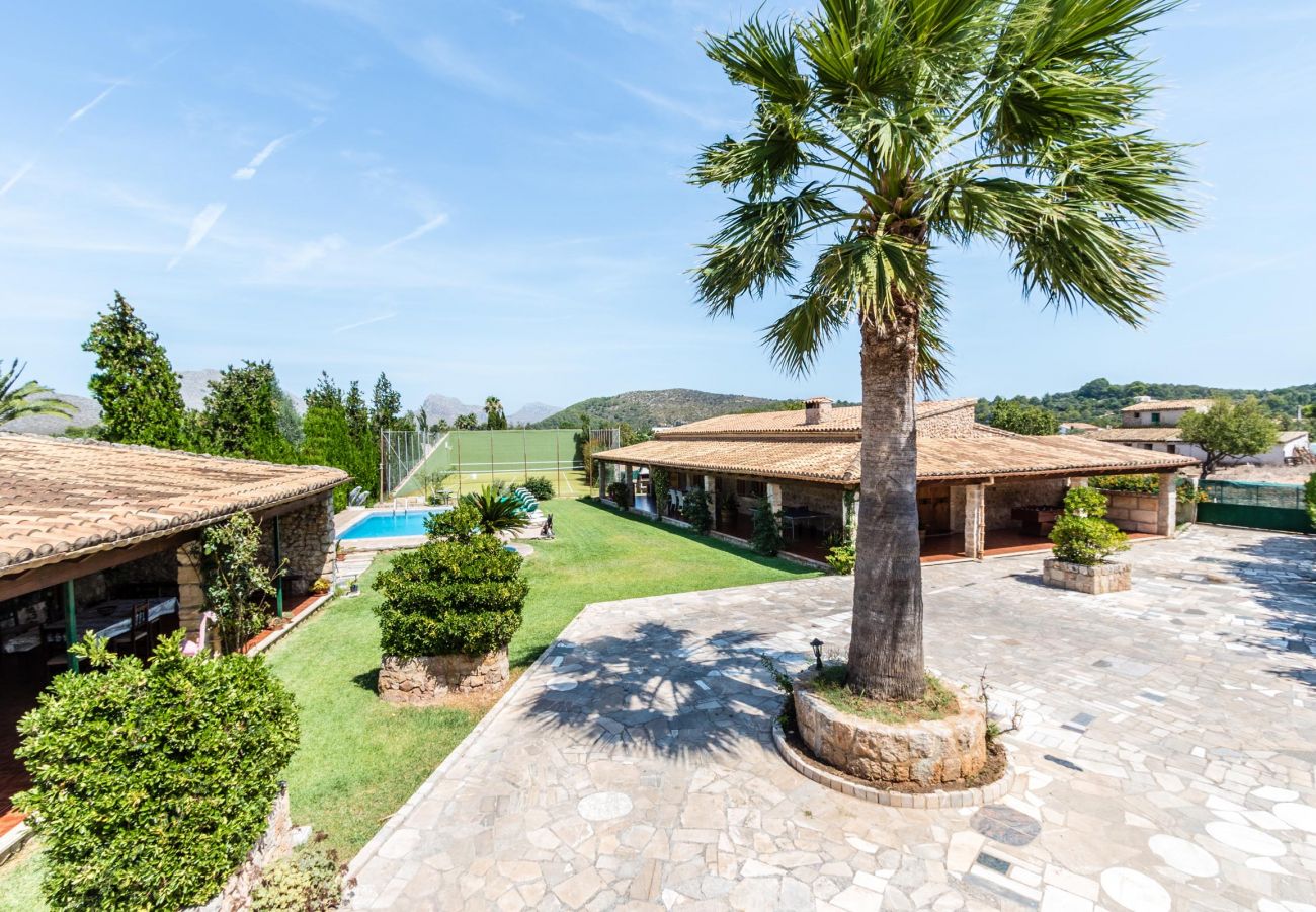 Villa in Puerto Pollensa - Antonia, nice villa with tennis cours near Port Pollensa. 