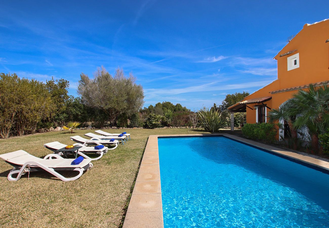 Villa in Pollensa - MARINA NOVA. A garden and pool that will delight young and old