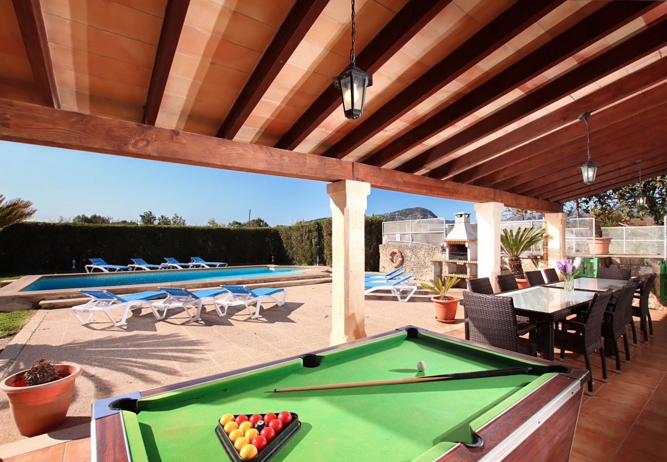 Villa in Pollensa - LLORENS (IVANA).  5 bedroom villa to enjoy with family and friends