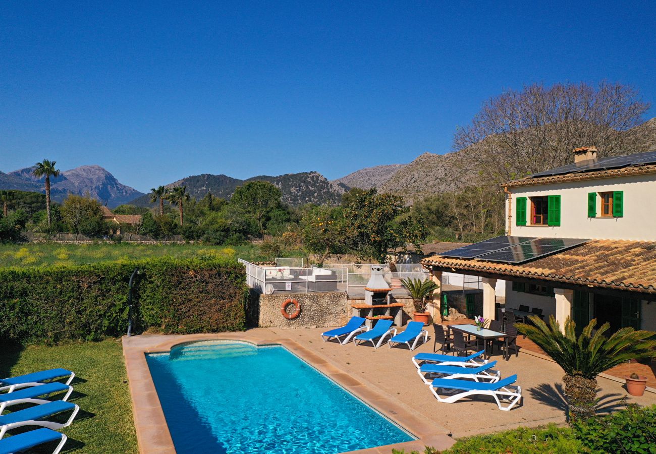 Villa in Pollensa - LLORENS (IVANA).  5 bedroom villa to enjoy with family and friends