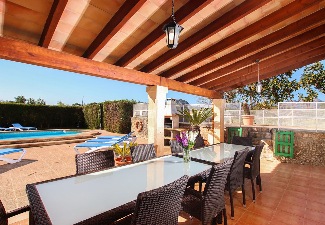 Villa in Pollensa - LLORENS (IVANA).  5 bedroom villa to enjoy with family and friends