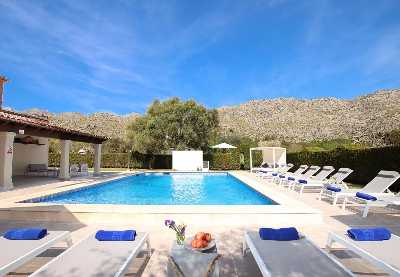 Villa in Pollensa - PAPA. Impressive large villa in the country close to Cala San Vicente