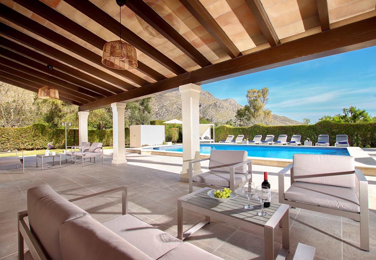 Villa in Pollensa - PAPA. Impressive large villa in the country close to Cala San Vicente