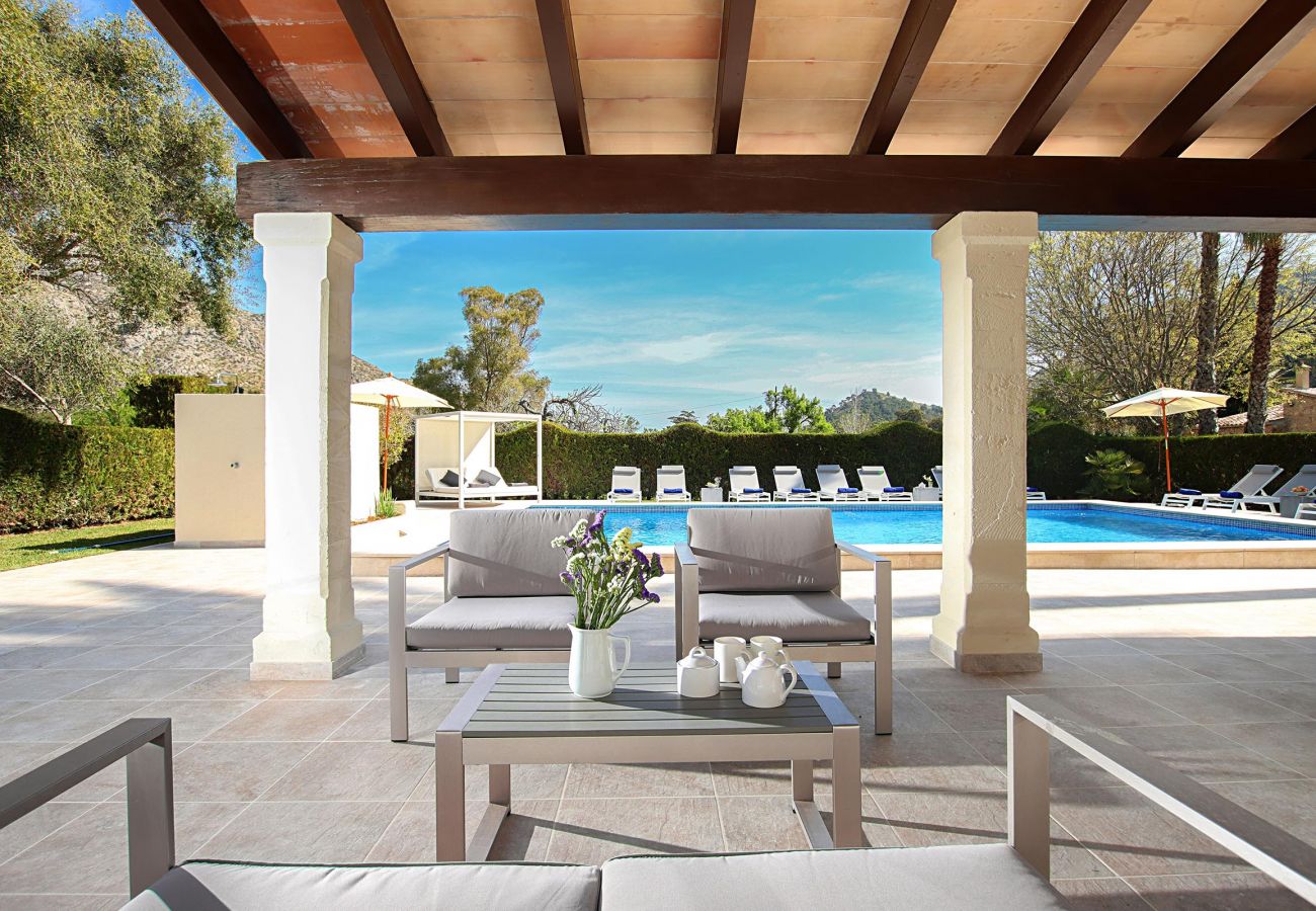 Villa in Pollensa - PAPA. Impressive large villa in the country close to Cala San Vicente