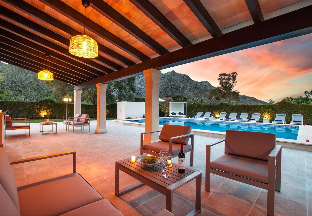 Villa in Pollensa - PAPA. Impressive large villa in the country close to Cala San Vicente