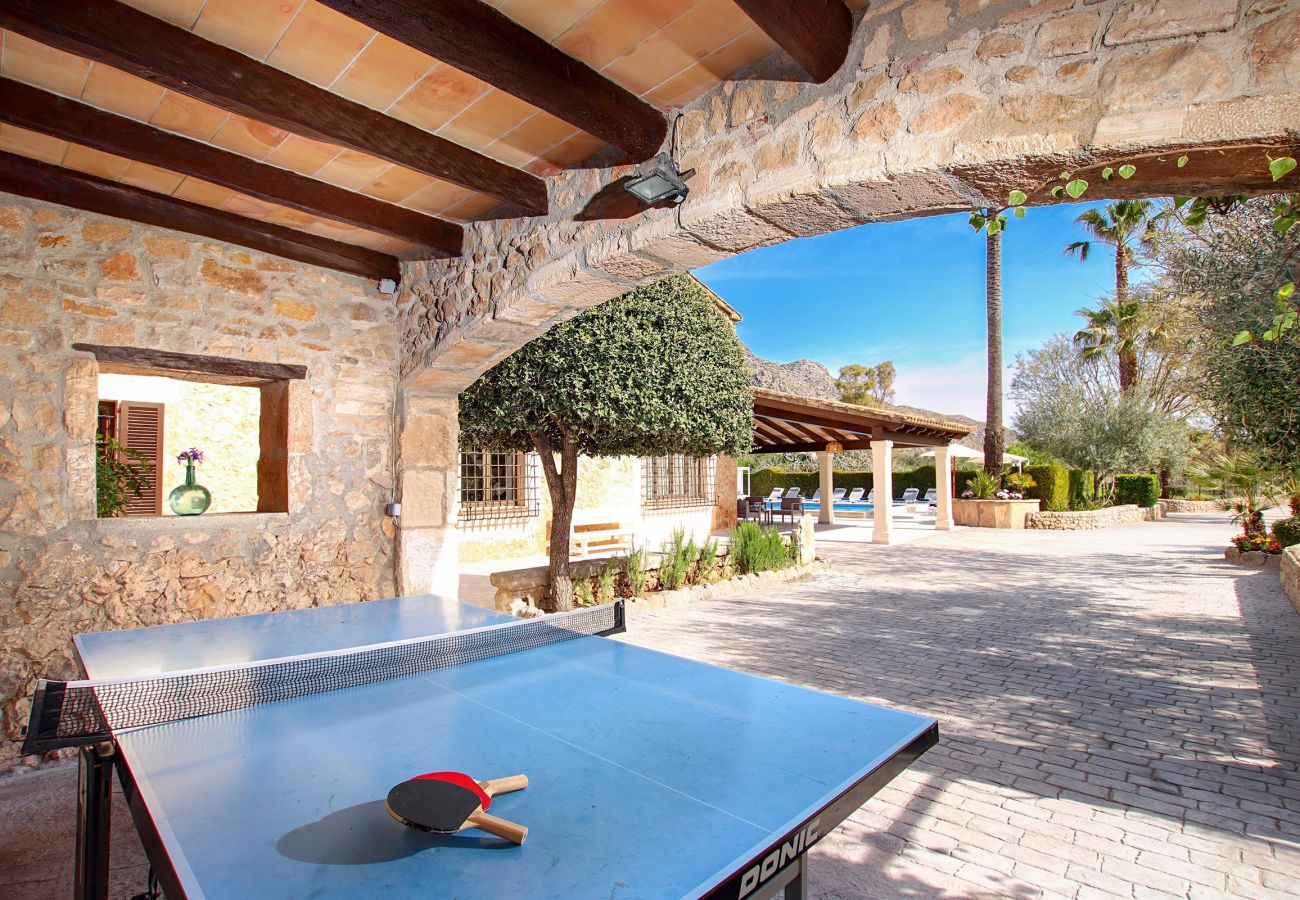 Villa in Pollensa - PAPA. Impressive large villa in the country close to Cala San Vicente