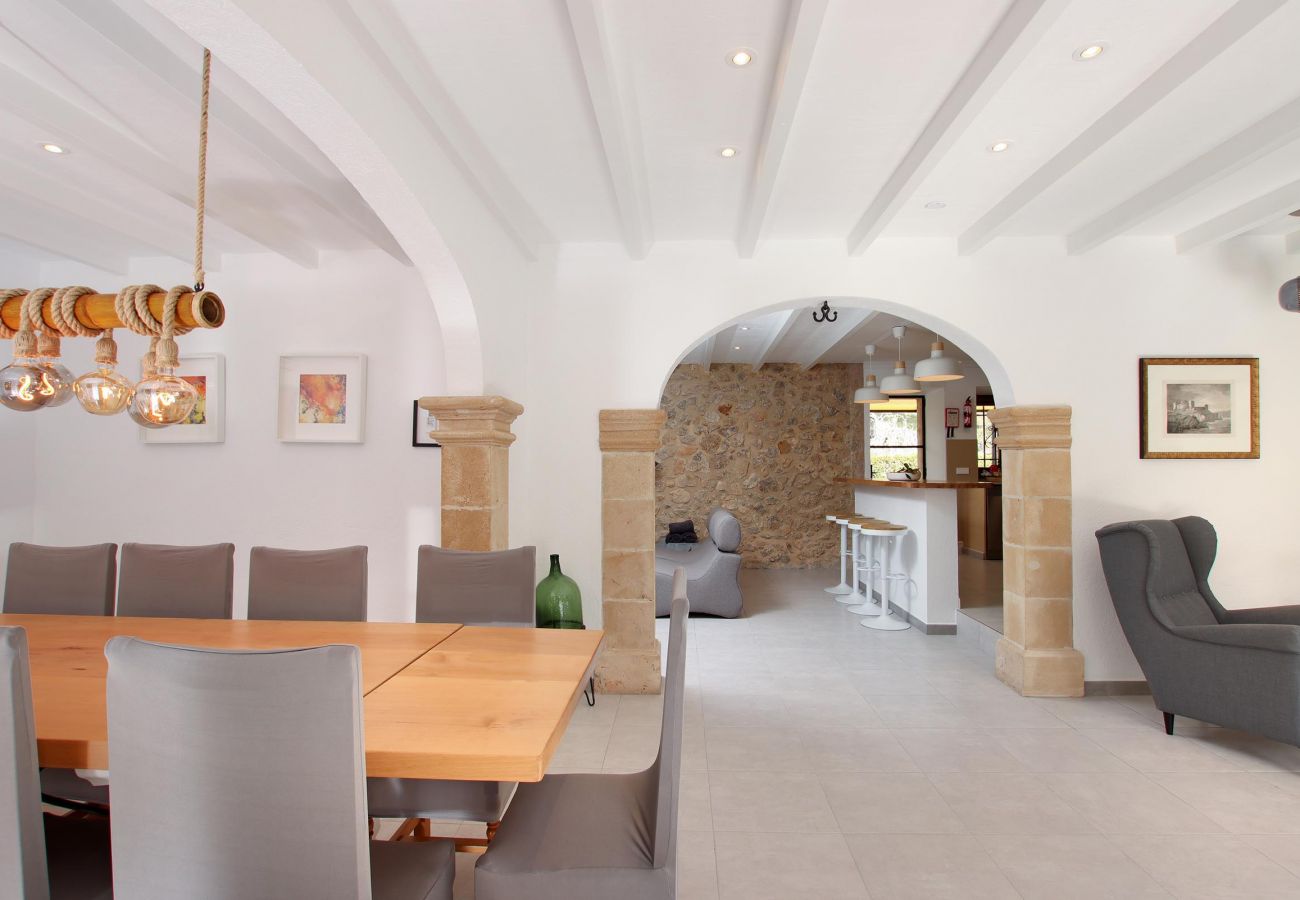 Villa in Pollensa - PAPA. Impressive large villa in the country close to Cala San Vicente