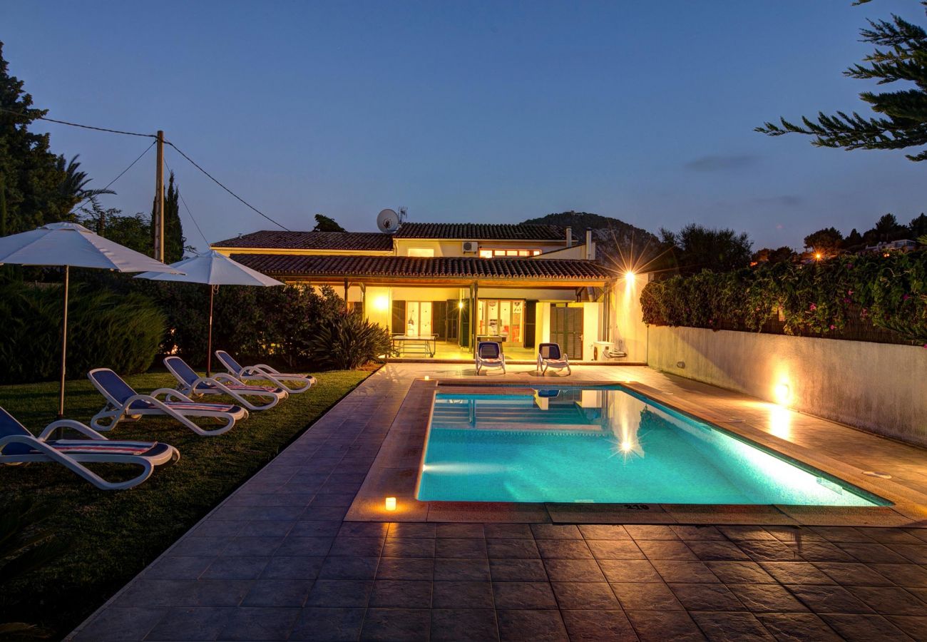 Villa in Pollensa - LLOBINER. Perfect location! A country villa without leaving Pollensa