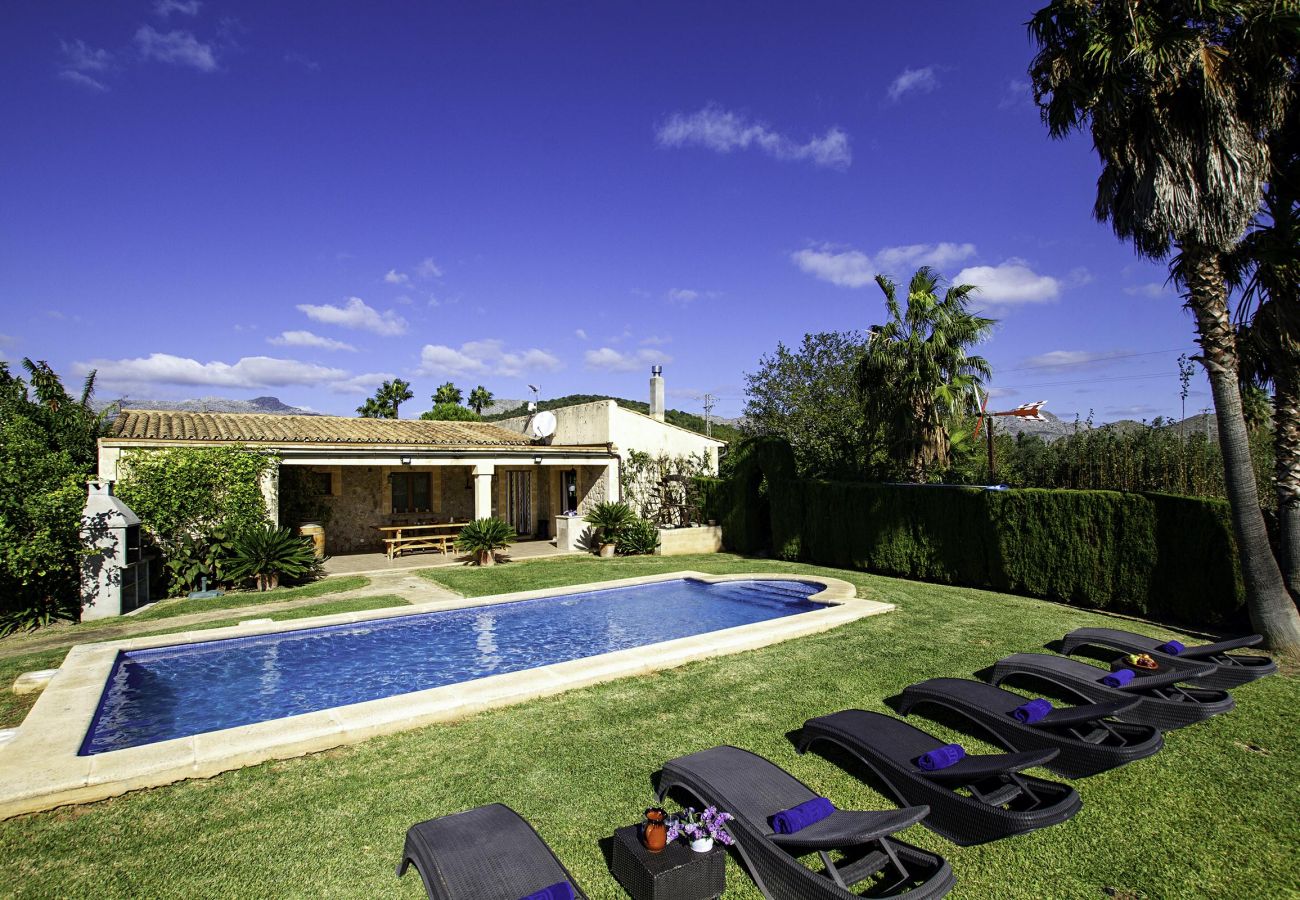 Villa in Pollensa - ROMA NOU. Lovely country sode villa in Pollensa