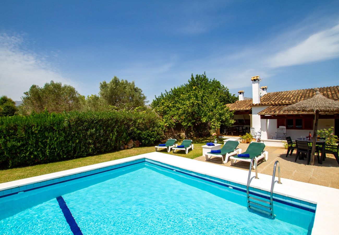 Villa in Pollensa - PAPARRI. Lovely 3 bedroom villa close to Pollensa