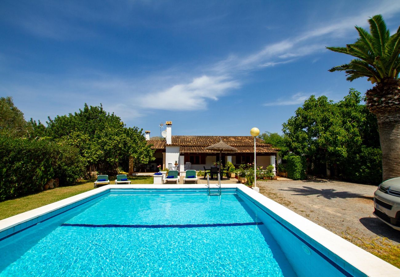 Villa in Pollensa - PAPARRI. Lovely 3 bedroom villa close to Pollensa