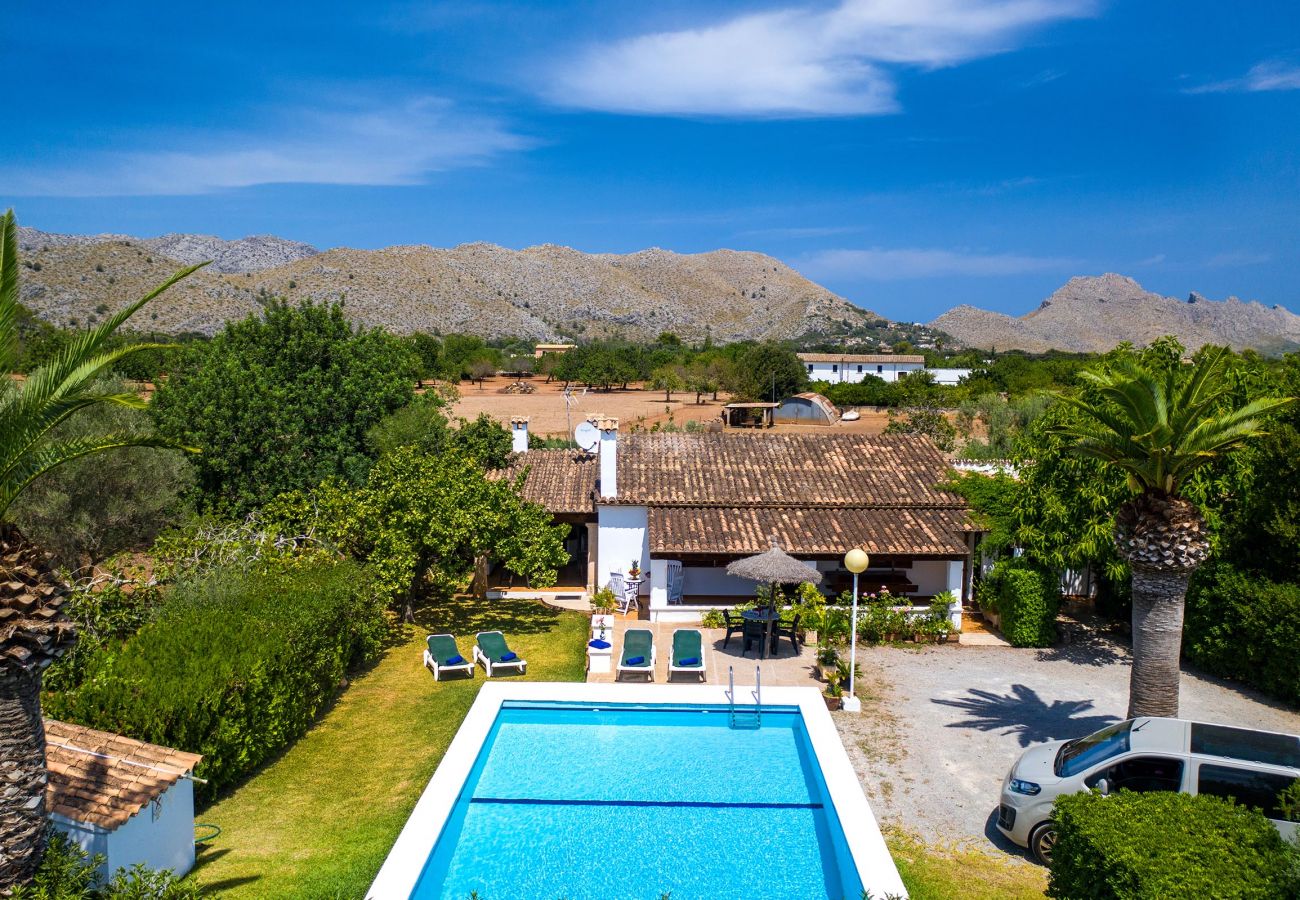 Villa in Pollensa - PAPARRI. Lovely 3 bedroom villa close to Pollensa