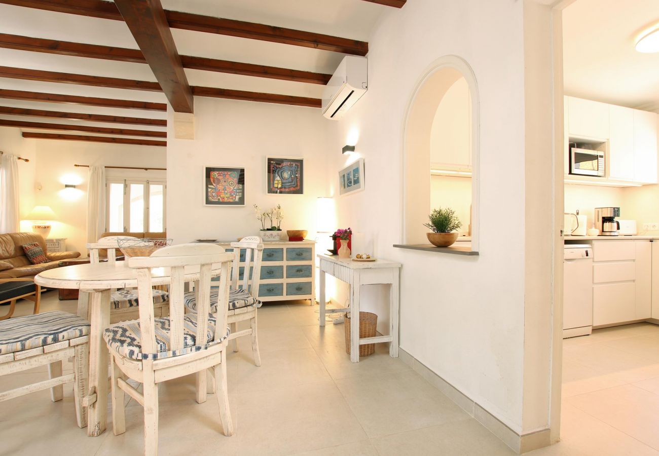 Villa in Cala Sant Vicenç - ODILE. Nice house in Cala San Vicente, on walking distance to the beach